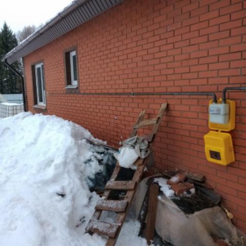 наружный и внутренний газопровод 