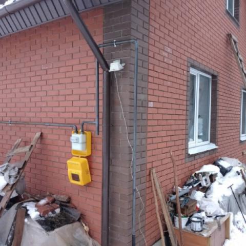 наружный и внутренний газопровод 