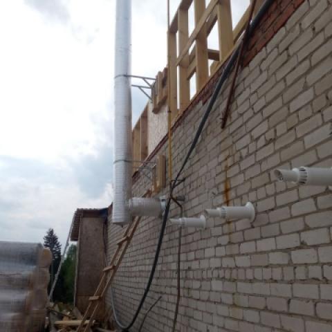 Газификация частного дома  в Ягуле