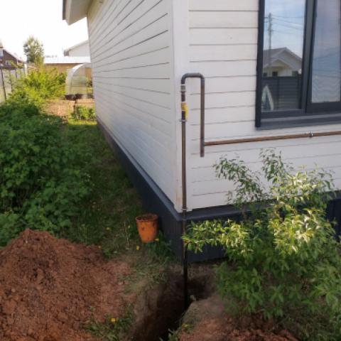 Газификация частного дома д. Старые Кены