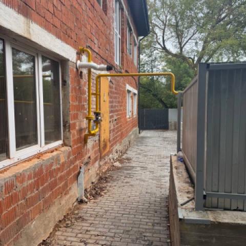 Газификация административного здания