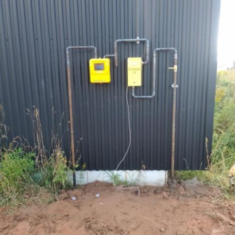 Газификация частного дома в  Ягуле